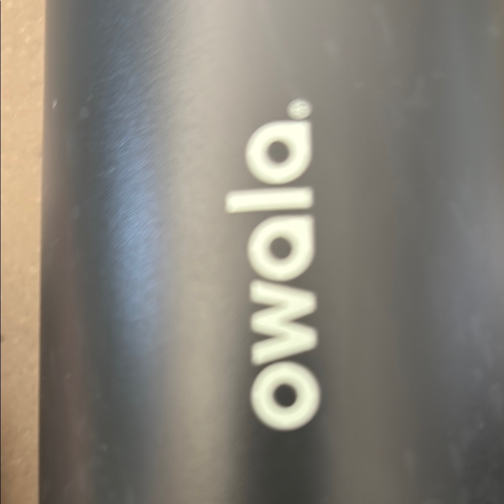 Black and Mint Water Bottle - Picture 2 of 5